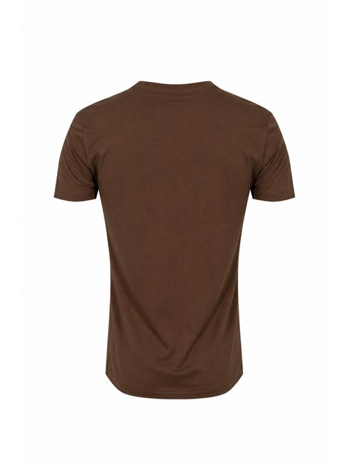 T-shirt in cotone con logo Pony Brown POLO RALPH LAUREN | 710671438536